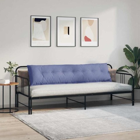 PODUSZKA NA PLECY NIEBIESKI DŻINS 200X19X50CM TKANINA