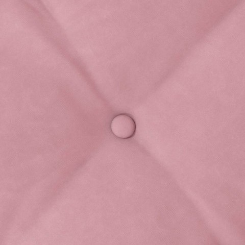 PODUSZKA NA PLECY RÓŻOWY 200X50CM TKANINA SZTRUKSOWA