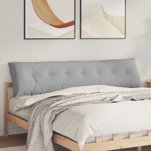 PODUSZKA NA PLECY SZARY CHMUR 200X19X50CM TKANINA