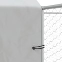 KOJEC DLA PSA Z DACHEM SREBRNY 12X12X2,5M STAL GALWANIZOWANA