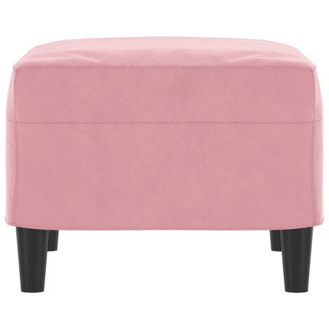 PODNÓŻEK RÓŻOWY 60X50X41CM AKSAMIT