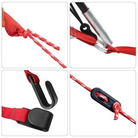 NAMIOT SAMOCHODOWY 4-OS. SZARO-POMARAŃCZOWY WODOSZCZELNY