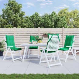 PODUSZKI NA KRZESŁA Z WYSOKIM OPARCIEM 4 SZT. ZIELONE