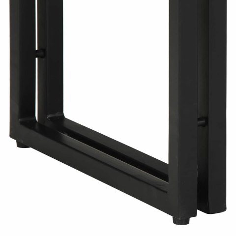 KONSOLA WIELOKOLOROWE 90X33X75CM LITE DREWNO RECYKLINGOWE