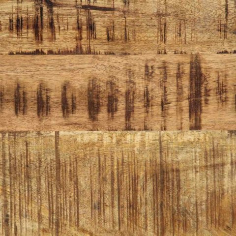 KONSOLA Z SZUFLADĄ BRĄZOWY 90X33X75CM DREWNO Z MANGO