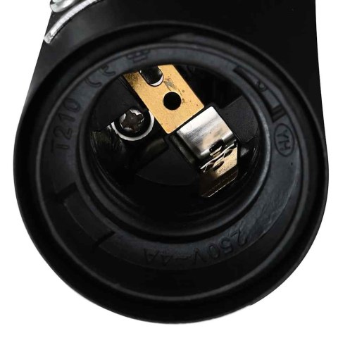 REFLEKTOR SUFITOWY CZARNY 26X6,5X11,5CM METAL