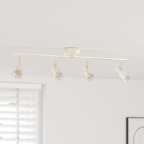 REFLEKTOR SUFITOWY Z REFLEKTORAMI NIKIEL 70X9X12,5CM STAL