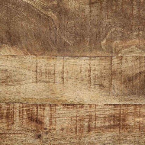 STOLIK KAWOWY BRĄZOWY 40X40X38CM DREWNO Z MANGO