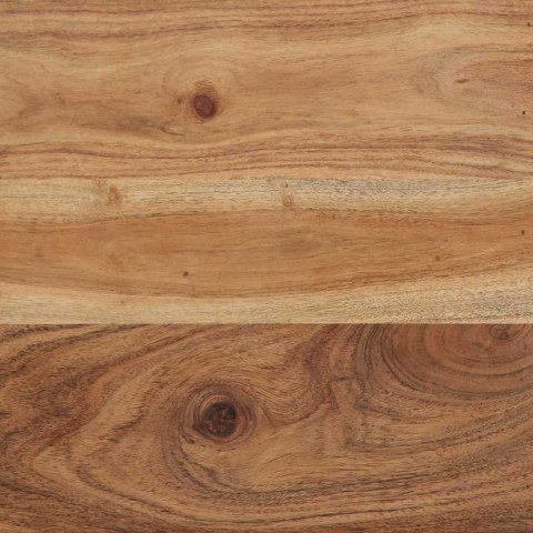 SZAFKA NA BUTY BRĄZOWY 56X35X70CM LITE DREWNO AKACJOWE