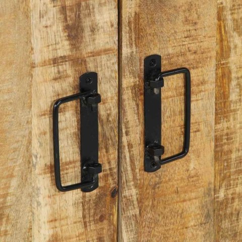 SZAFKA NA BUTY BRĄZOWY 56X35X70CM LITE DREWNO MANGO