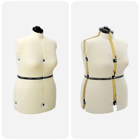 MANEKIN KRAWIECKI REGULOWANY KREMOWY L AKSAMIT