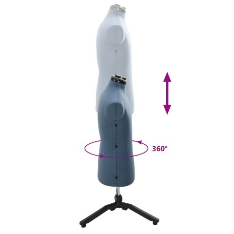 MANEKIN KRAWIECKI REGULOWANY NIEBIESKI 37.5-45.5 CALI