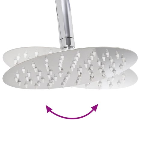 SYSTEM PRYSZNICOWY SREBRNY 45X20X96CM