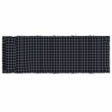 PODUSZKA NA LEŻAK SŁONECZNY KRATA CZARNY 178X60X4CM