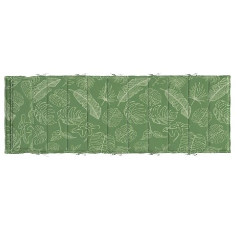 PODUSZKA NA LEŻAK SŁONECZNY ZIELONY 178X60X4CM