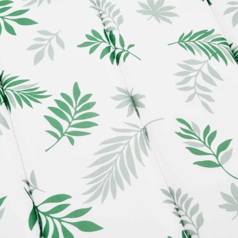 PODUSZKA NA LEŻAK SŁONECZNY BIAŁO-ZIELONY 178X60X4CM