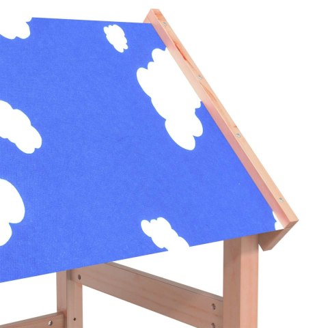 WIEŻA ZABAW BRĄZOWY 52,5X110,5X215CM DREWNO DOUGLAS LITE