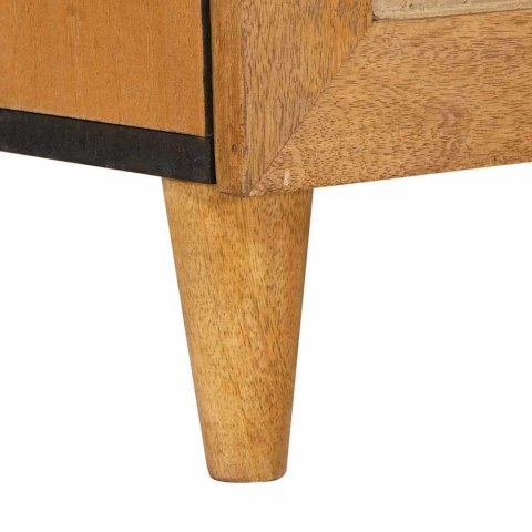 BUFET Z SZUFLADĄ JASNOBRĄZOWY 60X33X75CM LITE DREWNO MANGO