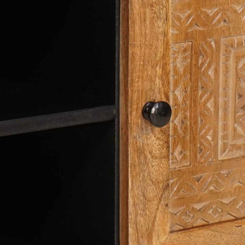 JEDNOSTKI TELEWIZYJNE Z PÓŁKĄ JASNY BRĄZ 105X33X46CM