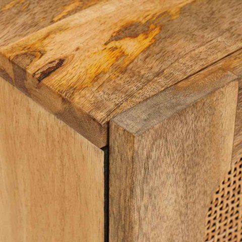 WISZĄCA SZAFKA ŁAZIENKOWA Z PÓŁKĄ BRĄZOWY 38X33X48CM