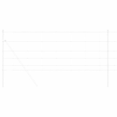 OGRODZENIE PASTWISKOWE SREBRNY 25X0,8M STAL GALWANIZOWANA