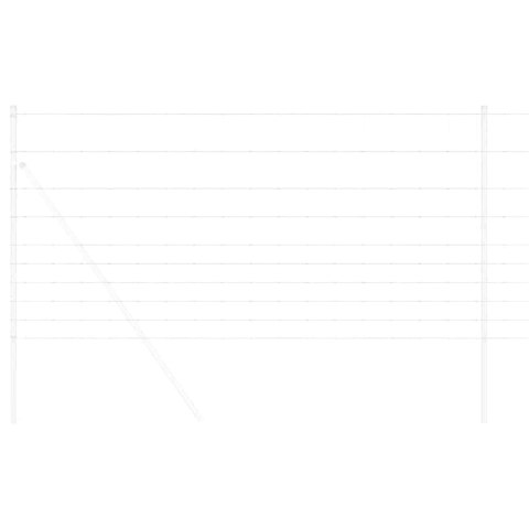 OGRODZENIE PASTWISKOWE SREBRNY 25X1,2M STAL GALWANIZOWANA