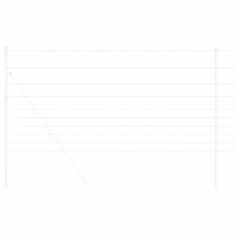 OGRODZENIE PASTWISKOWE SREBRNY 25X1,2M STAL GALWANIZOWANA