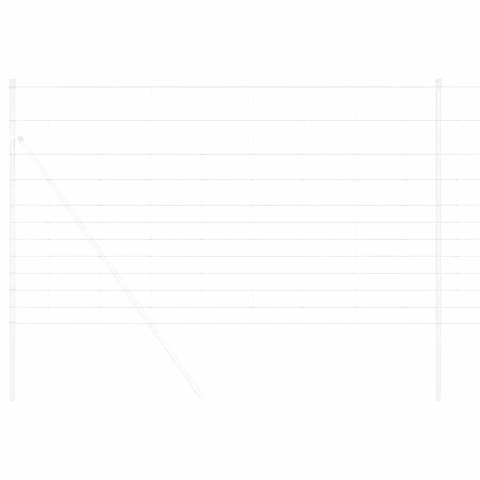 OGRODZENIE PASTWISKOWE SREBRNY 25X1,4M STAL GALWANIZOWANA