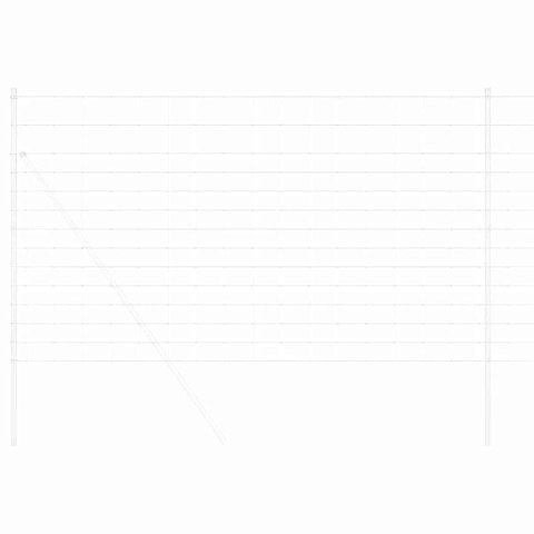 OGRODZENIE PASTWISKOWE SREBRNY 25X1,4M STAL GALWANIZOWANA