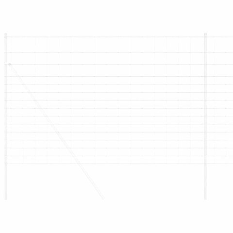 OGRODZENIE PASTWISKOWE SREBRNY 25X1,6M STAL GALWANIZOWANA