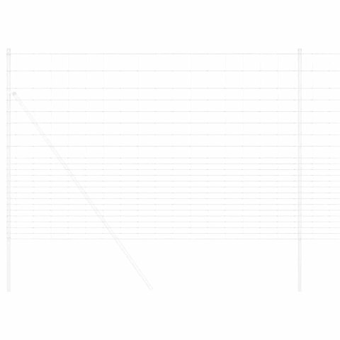 OGRODZENIE PASTWISKOWE SREBRNY 25X1,6M STAL GALWANIZOWANA