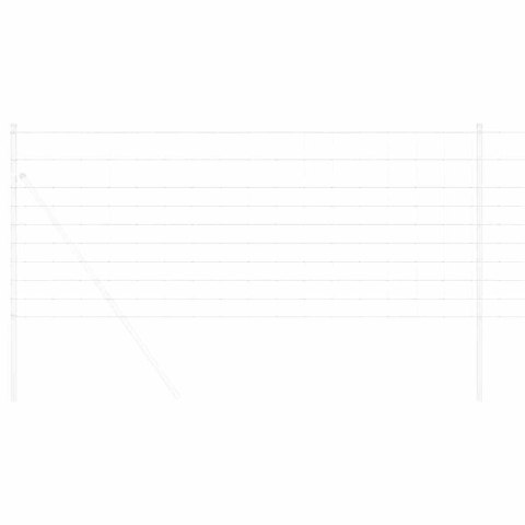 OGRODZENIE PASTWISKOWE SREBRNY 25X1M STAL GALWANIZOWANA