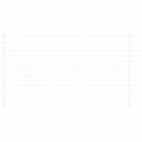 OGRODZENIE PASTWISKOWE SREBRNY 25X1M STAL GALWANIZOWANA