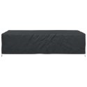POKROWIEC NA MEBLE GŁADKI CZARNY 315X180X74CM 420D