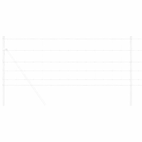 OGRODZENIE PASTWISKOWE SREBRNY 100X0,8M STAL GALWANIZOWANA