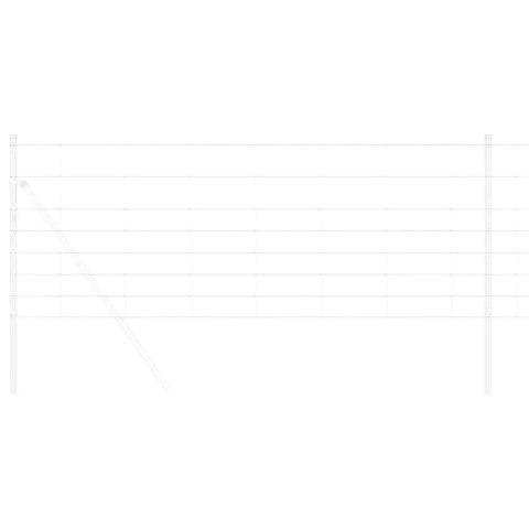 OGRODZENIE PASTWISKOWE SREBRNY 50X0,8M STAL GALWANIZOWANA