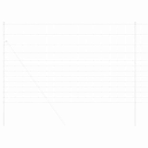 OGRODZENIE PASTWISKOWE SREBRNY 50X1,5M STAL GALWANIZOWANA