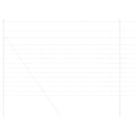 OGRODZENIE PASTWISKOWE SREBRNY 50X1,6M STAL GALWANIZOWANA