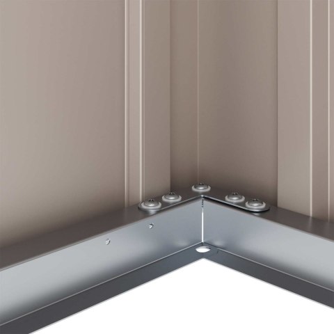 SKRZYNIA DO PRZECHOWYWANIA W OGRODZIE CZARNY 101X56,5X50CM