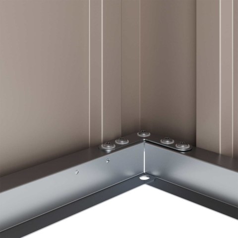 SKRZYNIA DO PRZECHOWYWANIA W OGRODZIE CZARNY 101X82X50CM