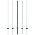 SŁUPEK OGRODZENIOWY. 5 SZT. ZIELONY 140CM STAL