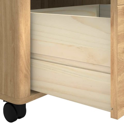 WÓZEK KUCHENNY FLORO WOSKOWY BRĄZ 72,5X45X80CM