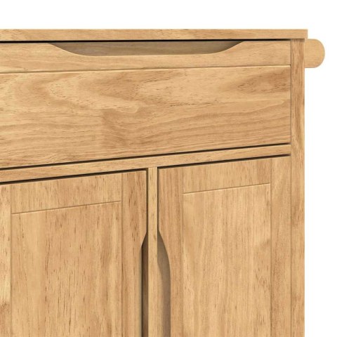 WÓZEK KUCHENNY WOSKOWY BRĄZ 72,5X45X80CM