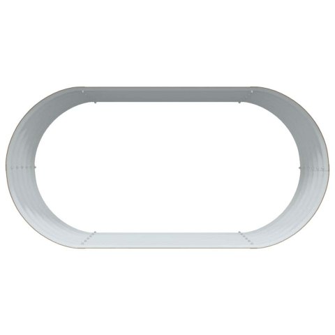 PODNIESIONY GRZĄDKA BRĄZOWY 160X80X44CM STAL