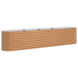 PODNIESIONY GRZĄDKA BRĄZOWY 400X80X81CM STAL