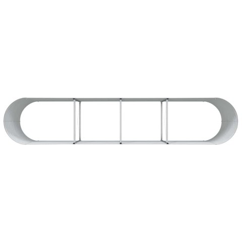 PODNIESIONY GRZĄDKA BRĄZOWY 400X80X81CM STAL