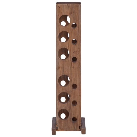 STOJAK BRĄZOWY 20X25X100CM LITE DREWNO MAHONIOWE