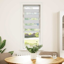 ROLETA ZEBRA BIAŁA SZEROKOŚĆ TKANINY 35,9CM POLIESTER