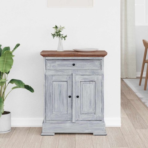 SZAFKA DO PRZECHOWYWANIA 63X30X79CM LITE DREWNO MAHONIOWE