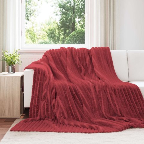 KOC BORDEAUXCZERWONY 240X220CM POLAR